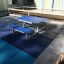 Table & Bench HPL for Kids siniste istmetega laste välilaud pingiga playgroundil