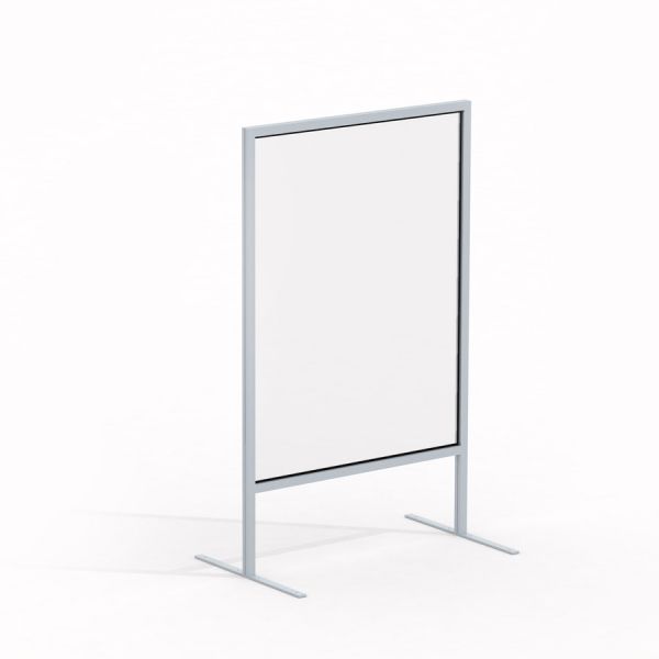 Curtain glass wall 60 x 80 cm mänguväljaku klaasist sein, halli raamiga
