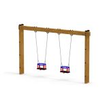 Wooden Baby Swing