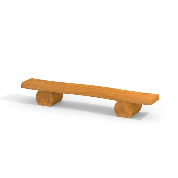 Robinia bench, puidust tasakaalupink mänguväljakule