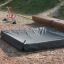 Sandbox cover 2m x 2m mänguväljaku liivakasti kate musta värvi