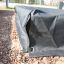 Sandbox cover 2m x 2m mustast kangast liivakasti kate välitingimustesse