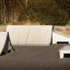 Fun Box type 2 minimalistlik betoonist rulapark atraktsioon, väljak mängulastele
