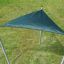 Sun Shade Triangle 3x3x3 Atlantis varikatuse kangas mänguväljakul.