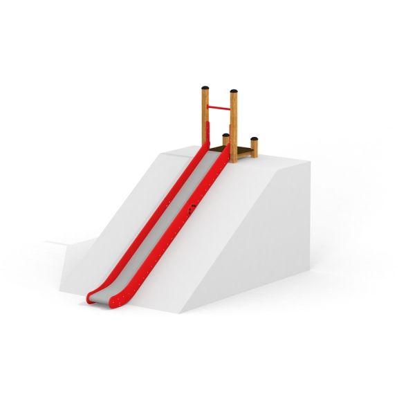 Hill Slide SL210 punaste liugudega laste mänguväljakvarustus