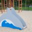 Dolphin Slide laste mängu ratas liivalaval.